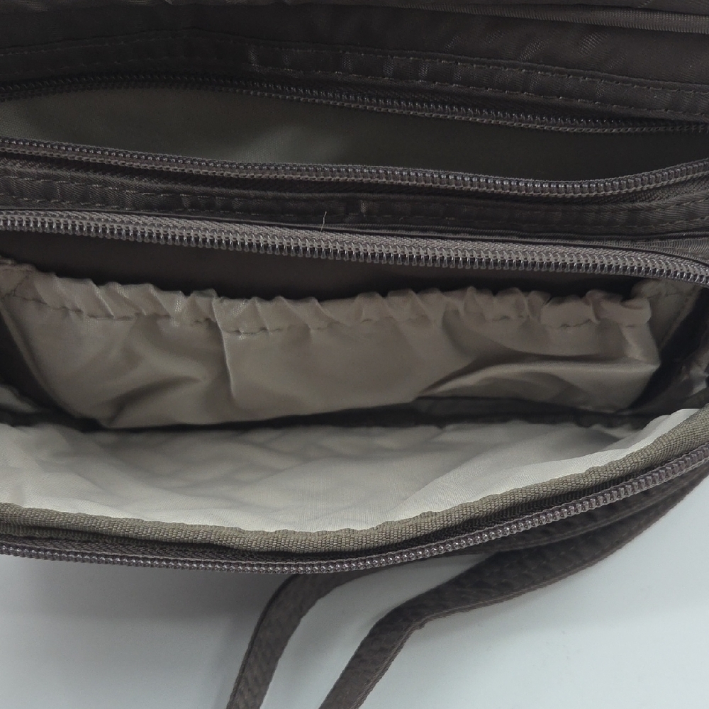Lug Carousel Quilted Messenger Bag in Walnut NWT - Picture 14 of 16